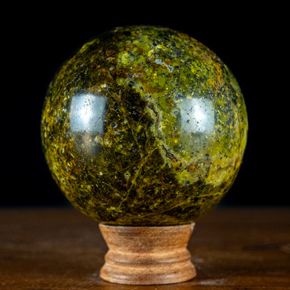 Grüner Opal Kugel - 928,93g - 96mm