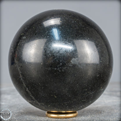 Schwarze Tourmalin-Kristall Kugel aus Brasilien - 1062,95g - 89mm