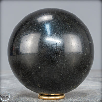 Schwarze Tourmalin-Kristall Kugel aus Brasilien - 1062,95g - 89mm