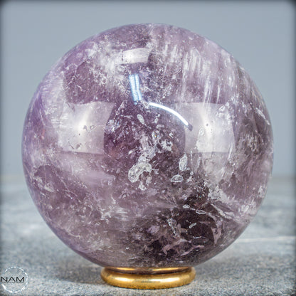 Natürliche Amethyst-Kristall Kugel, Brasilien - 524,59g - 72,5mm