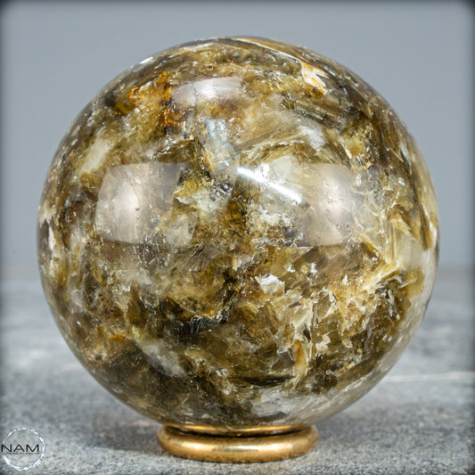 Natürliche Mica (Glimmer) Kristallkugel aus Brasilien - 460,35g - 68mm