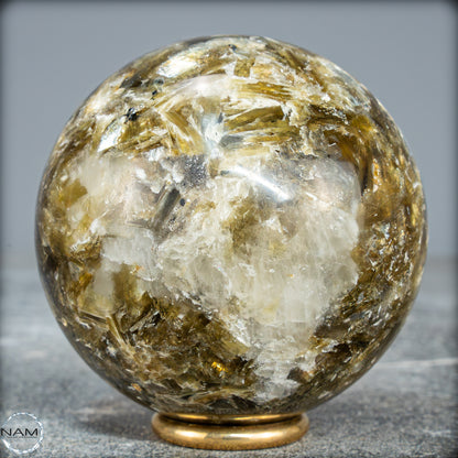 Natürliche Mica (Glimmer) Kristallkugel aus Brasilien - 460,35g - 68mm