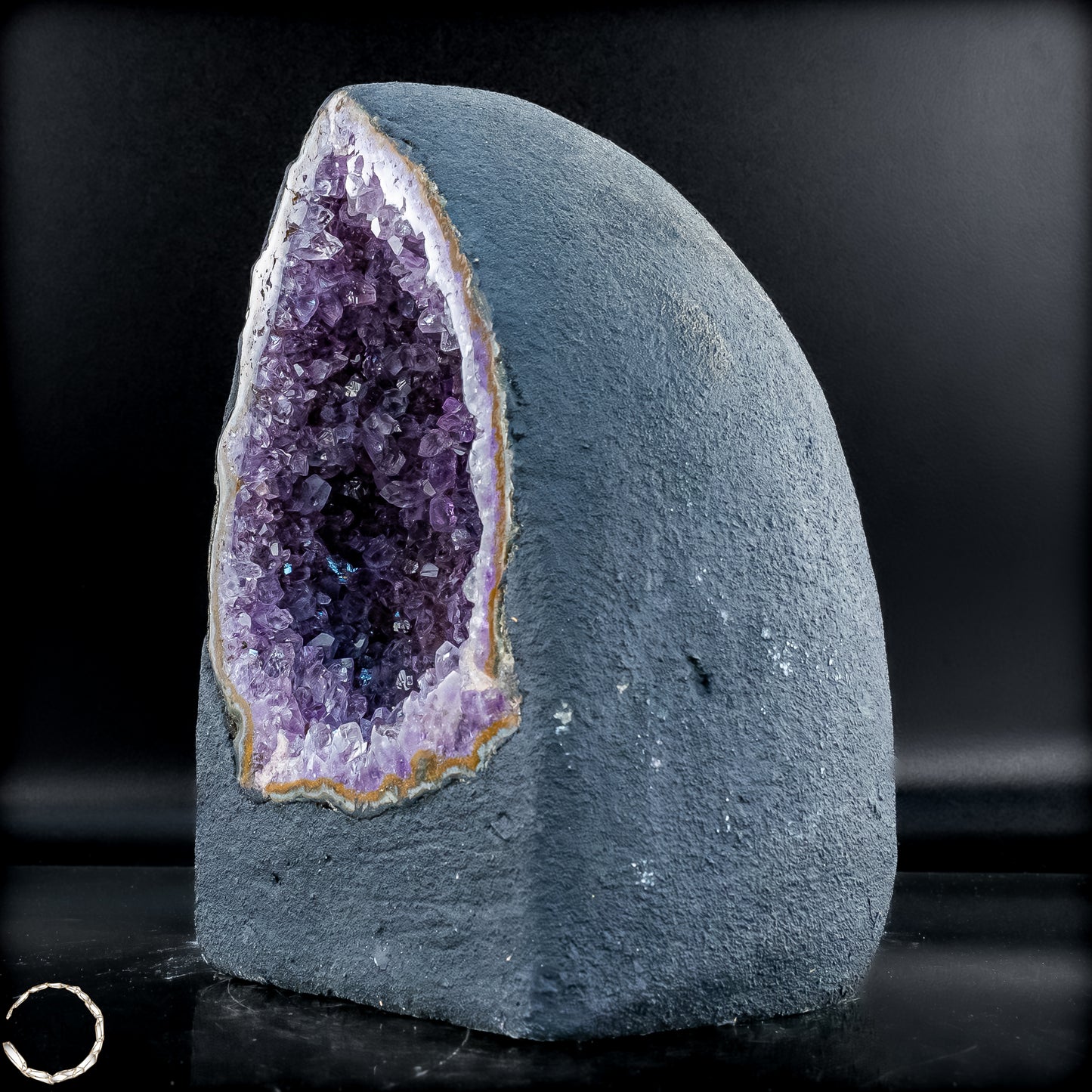 Amethyst-Druse Kathedrale – Naturwunder aus Uruguay – 3163,42g