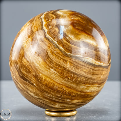 Natürliche Aragonit-Kristall Kugel - 791,15g