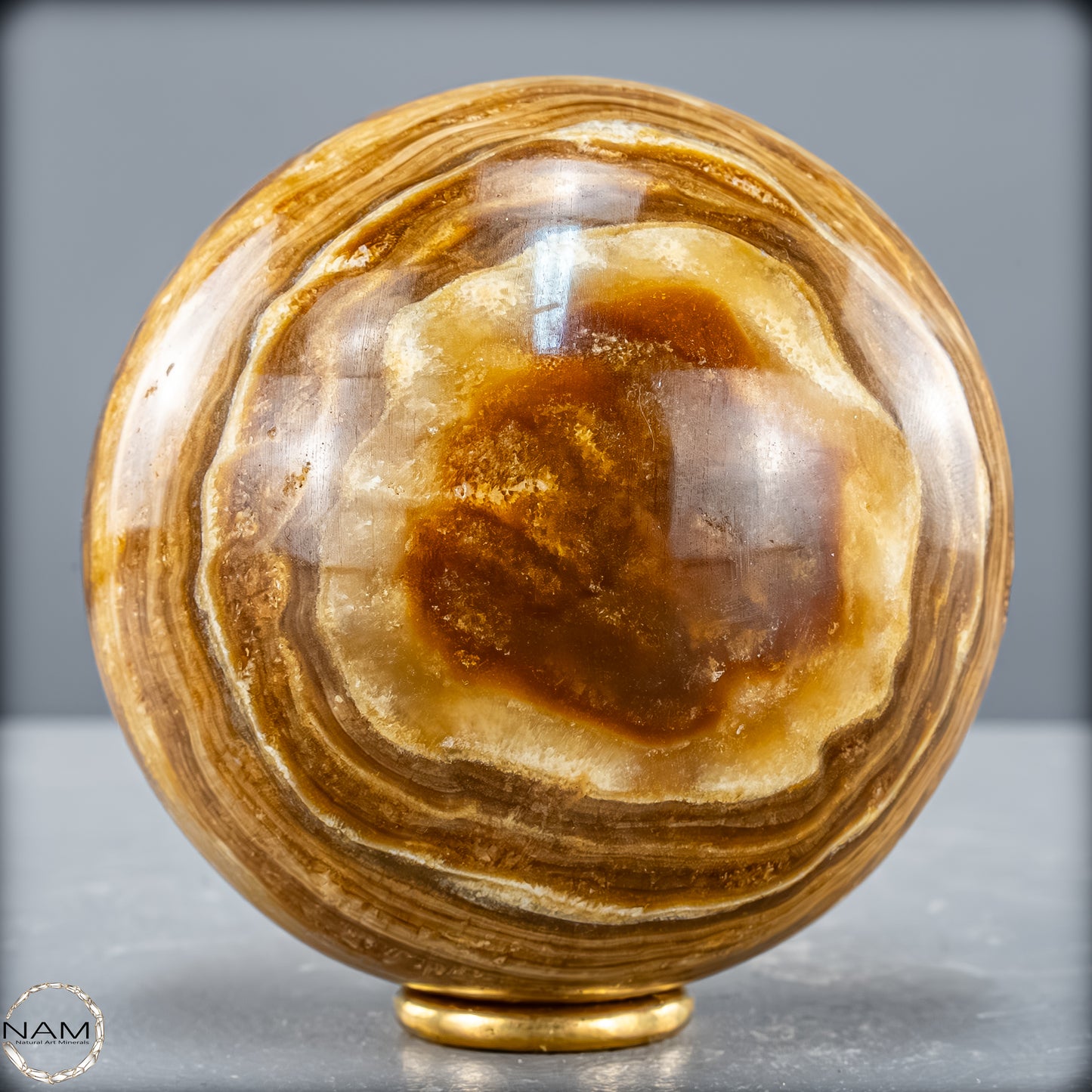 Natürliche Aragonit-Kristall Kugel - 791,15g