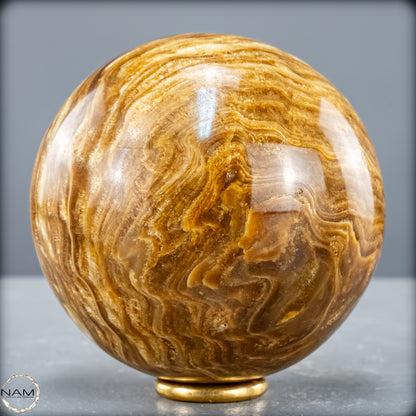 Natürliche Aragonit-Kristall Kugel - 791,15g