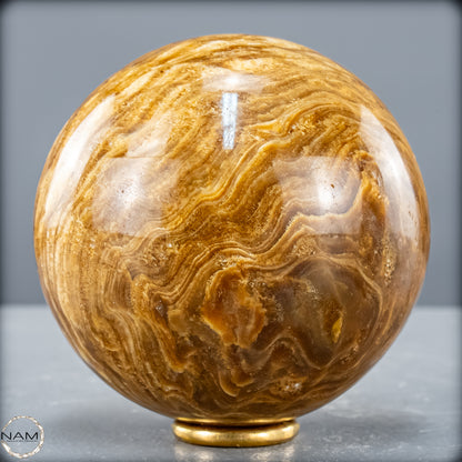 Natürliche Aragonit-Kristall Kugel - 791,15g