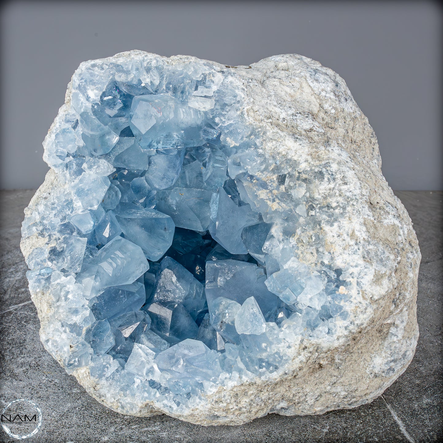 Natürliche Celestit Kristall-Druse - 9797,13g