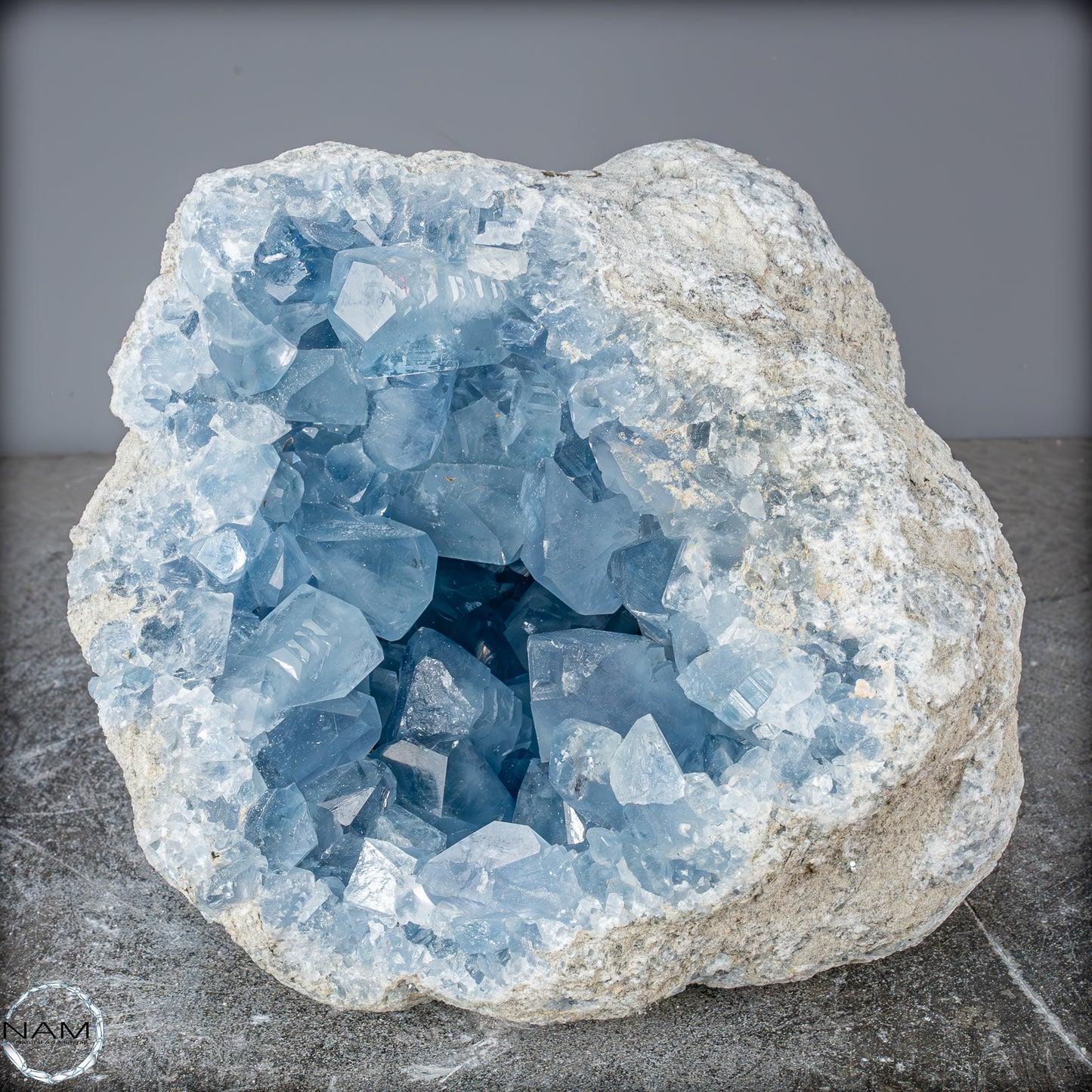 Natürliche Celestit Kristall-Druse - 9797,13g