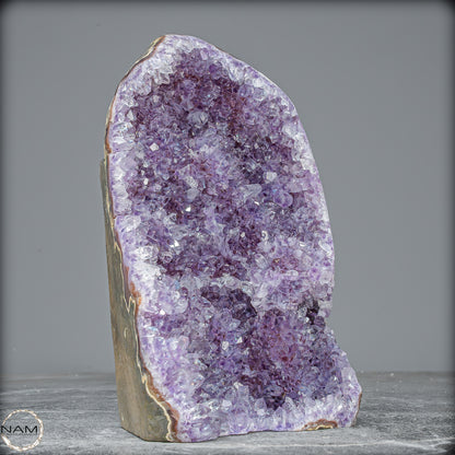 Natürliche Amethyst-Kristall Druse - 1013,71g