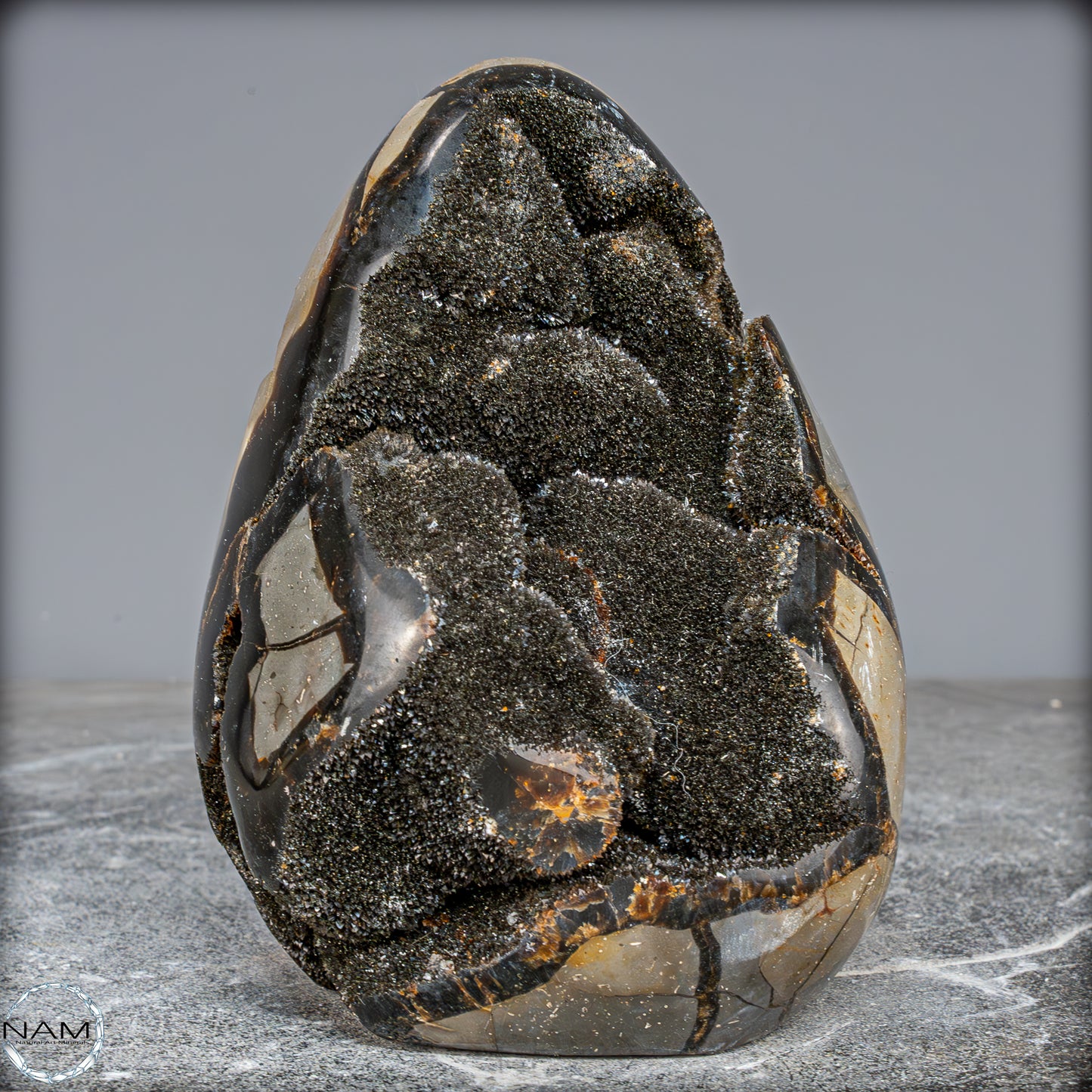 Natürliche Septarien Druse mit Calzit Kristallen, Spitzenqualität - 1805,41g