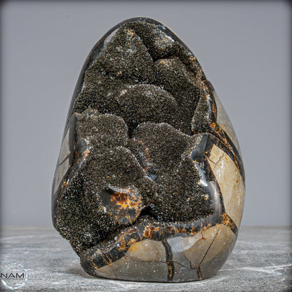 Natürliche Septarien Druse mit Calzit Kristallen, Spitzenqualität - 1805,41g