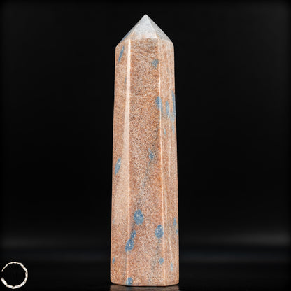 Natürlicher K2 Obelisk aus Madagaskar - 930,67g