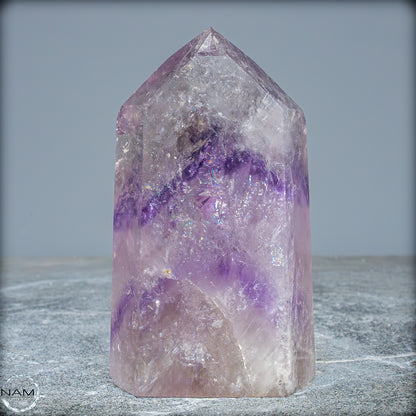 Natürliche, Sehr Seltene Amethyst-Kristall Spitze, Brasilien - 673,45g