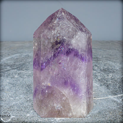 Natürliche, Sehr Seltene Amethyst-Kristall Spitze, Brasilien - 673,45g