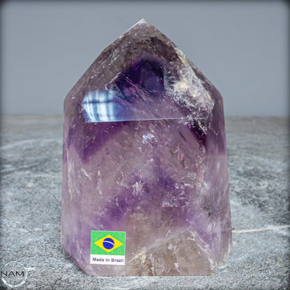 Natürliche, Sehr Seltene Amethyst-Kristall Spitze, Brasilien - 710,07g