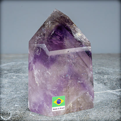 Natürliche, Sehr Seltene Amethyst-Kristall Spitze, Brasilien - 710,07g