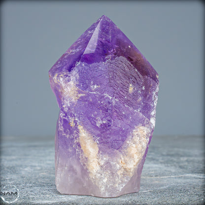 Natürliche, Sehr Seltene Amethyst-Kristall Spitze, Brasilien - 332,58g