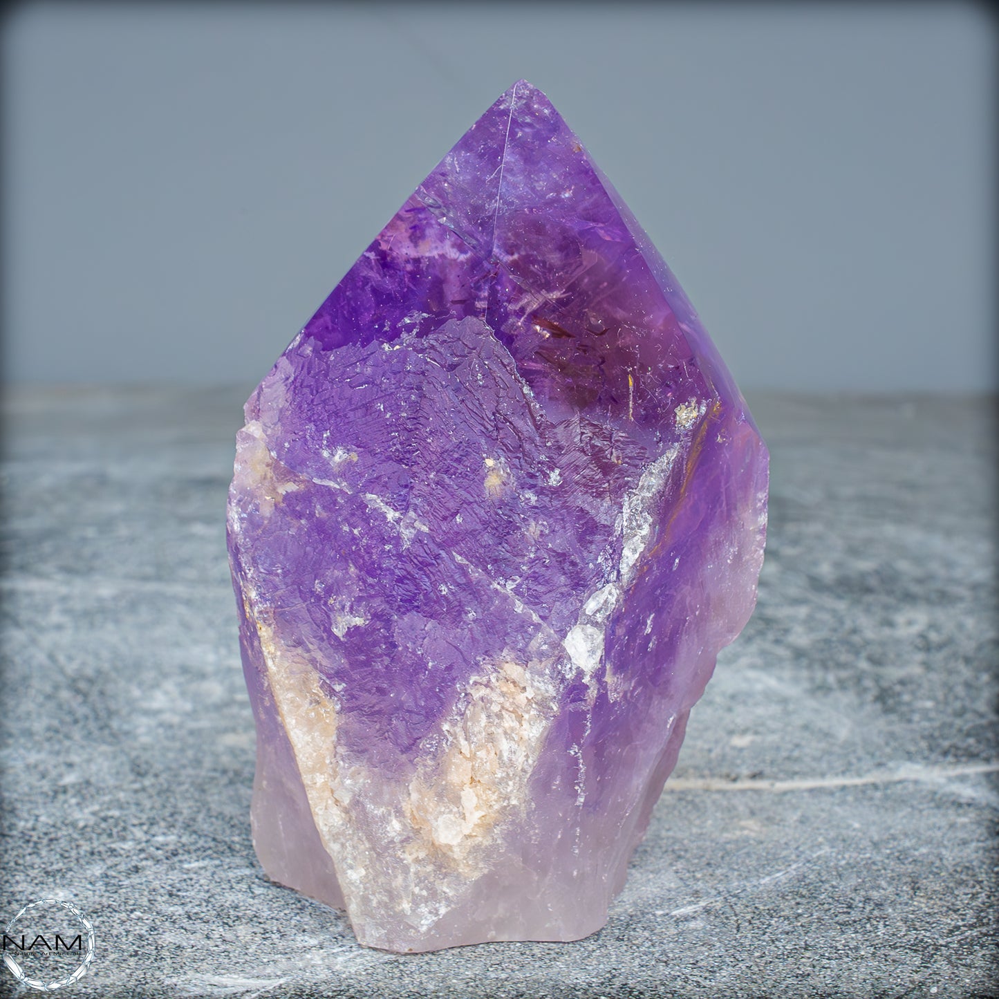 Natürliche, Sehr Seltene Amethyst-Kristall Spitze, Brasilien - 332,58g