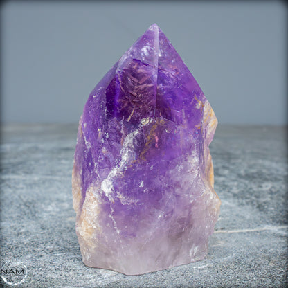 Natürliche, Sehr Seltene Amethyst-Kristall Spitze, Brasilien - 332,58g