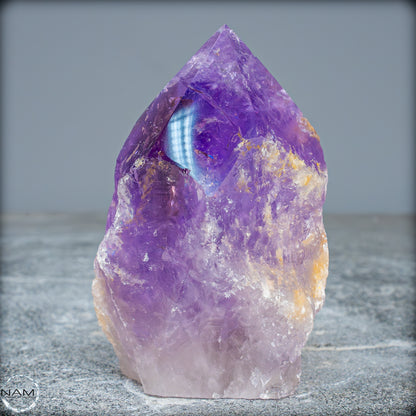 Natürliche, Sehr Seltene Amethyst-Kristall Spitze, Brasilien - 332,58g