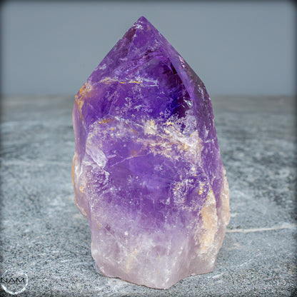 Natürliche, Sehr Seltene Amethyst-Kristall Spitze, Brasilien - 332,58g