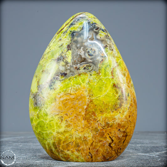 Natürliche Grüner Opal und Achat Kristall Freiform - 1089,83g