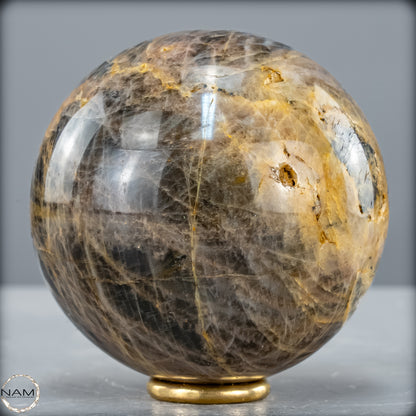 Natürliche Funkelnde Mondstein Kristall-Kugel - 637,28g