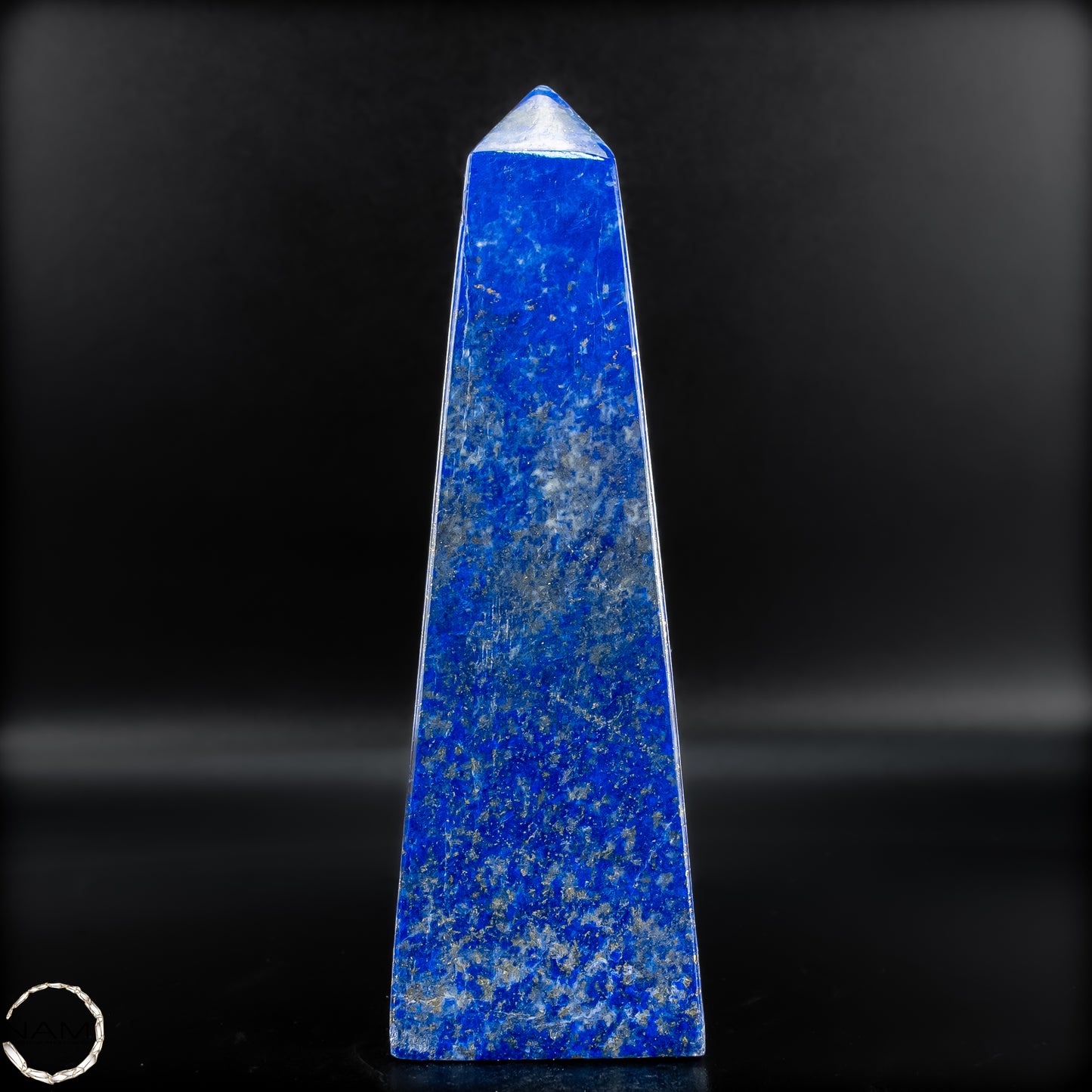 Natürlicher Königsblauer Lapislazuli Kristall-Obelisk, Spitzenqualität - 363,45 g