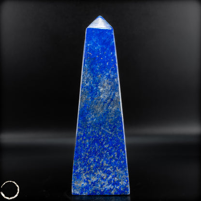 Natürlicher Königsblauer Lapislazuli Kristall-Obelisk, Spitzenqualität - 363,45 g