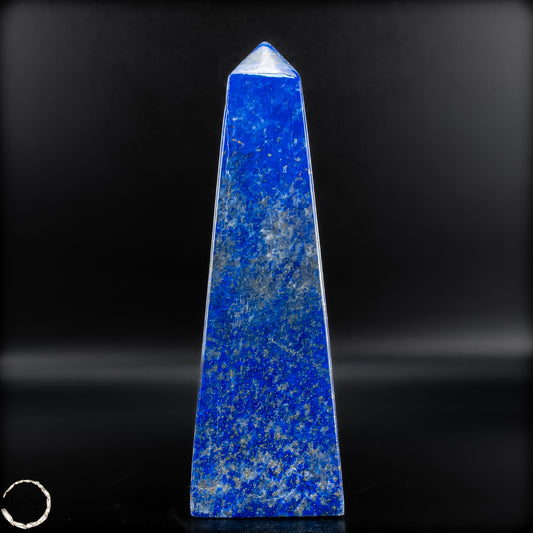 Natürlicher Königsblauer Lapislazuli Kristall-Obelisk, Spitzenqualität - 363,45 g