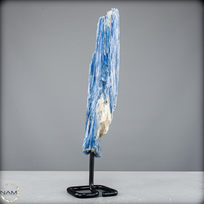 Natürlicher Kyanit-Kristall Cluster auf Ständer aus Brasilien - 596,16g