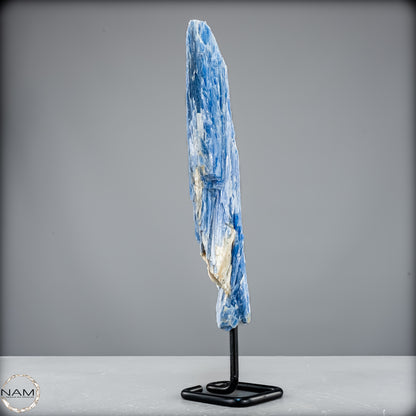 Natürlicher Kyanit-Kristall Cluster auf Ständer aus Brasilien - 596,16g