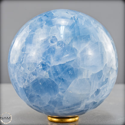 Natürliche Blaue Calcit-Kristall Kugel -1022,67g - 85mm