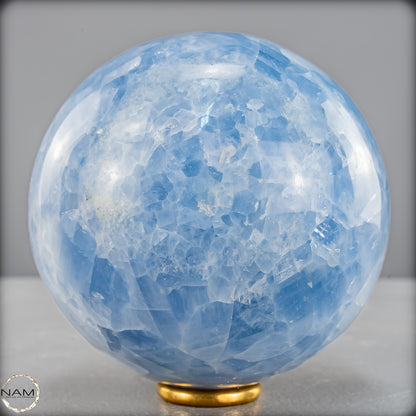 Natürliche Blaue Calcit-Kristall Kugel -1022,67g - 85mm