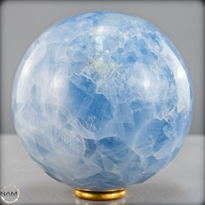 Natürliche Blaue Calcit-Kristall Kugel -1022,67g - 85mm
