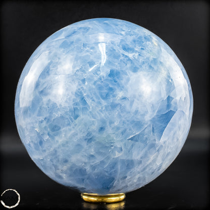 Natürliche Blaue Calcit-Kristall Kugel - 1749,38 g