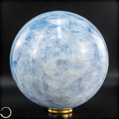 Natürliche Blaue Calcit-Kristall Kugel - 1749,38 g