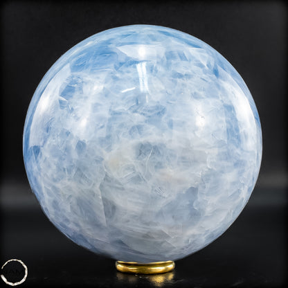 Natürliche Blaue Calcit-Kristall Kugel - 1749,38 g