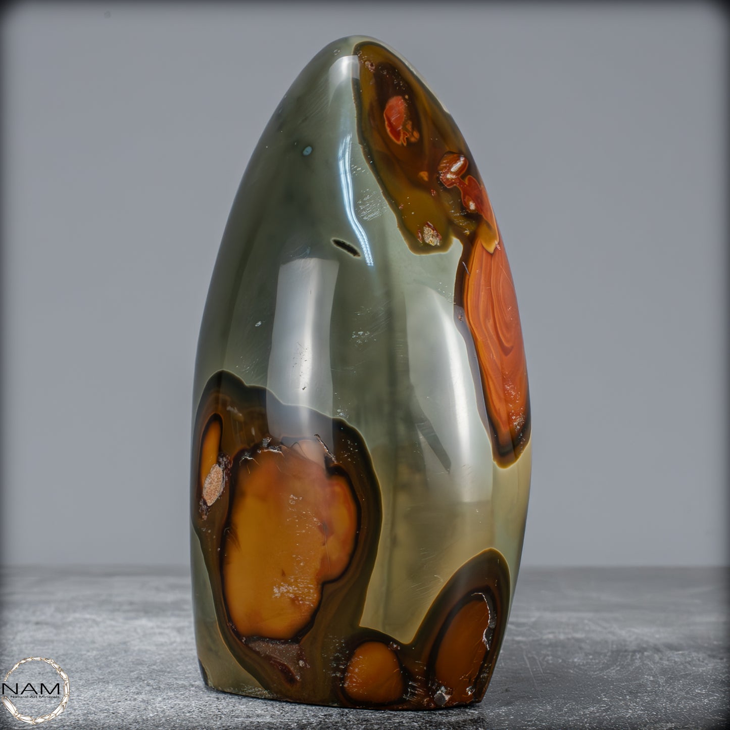 Natürliche Polychrome Jaspis Kristall-Freiform -695,79g