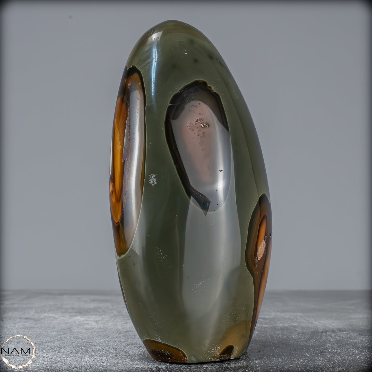 Natürliche Polychrome Jaspis Kristall-Freiform -695,79g