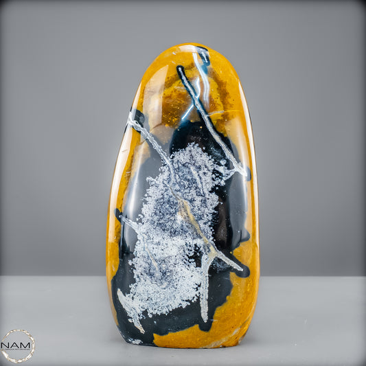 Natürliche Jaspis-Chalcedon Kristall Freiform - 1107,44 g