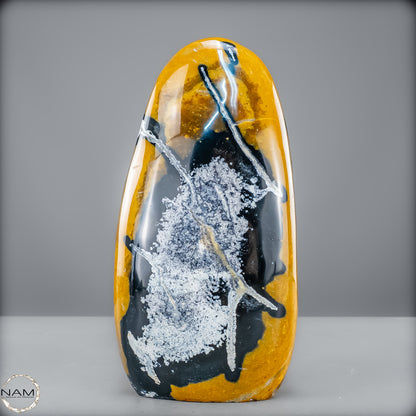 Natürliche Jaspis-Chalcedon Kristall Freiform - 1107,44 g