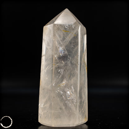 Natürlicher Quarz-Kristall Obelisk, Brasilien - 257,08g