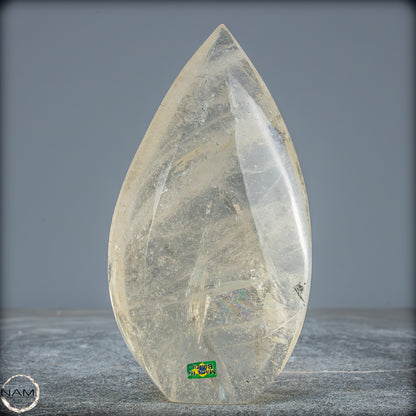 Natürlicher Quarz-Kristall Flamme, Brasilien - 331,15g