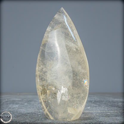 Natürlicher Quarz-Kristall Flamme, Brasilien - 331,15g
