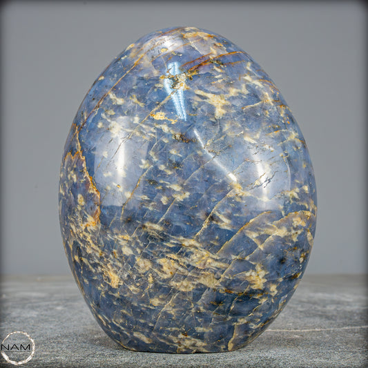 Natürliche Blaue Quarz Freiform aus Brasilien - 1151,61g