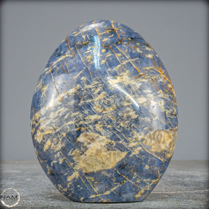 Natürliche Blaue Quarz Freiform aus Brasilien - 1151,61g