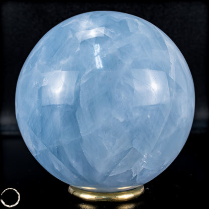 Natürliche Blaue Calcit-Kristall Kugel - 1256,41g