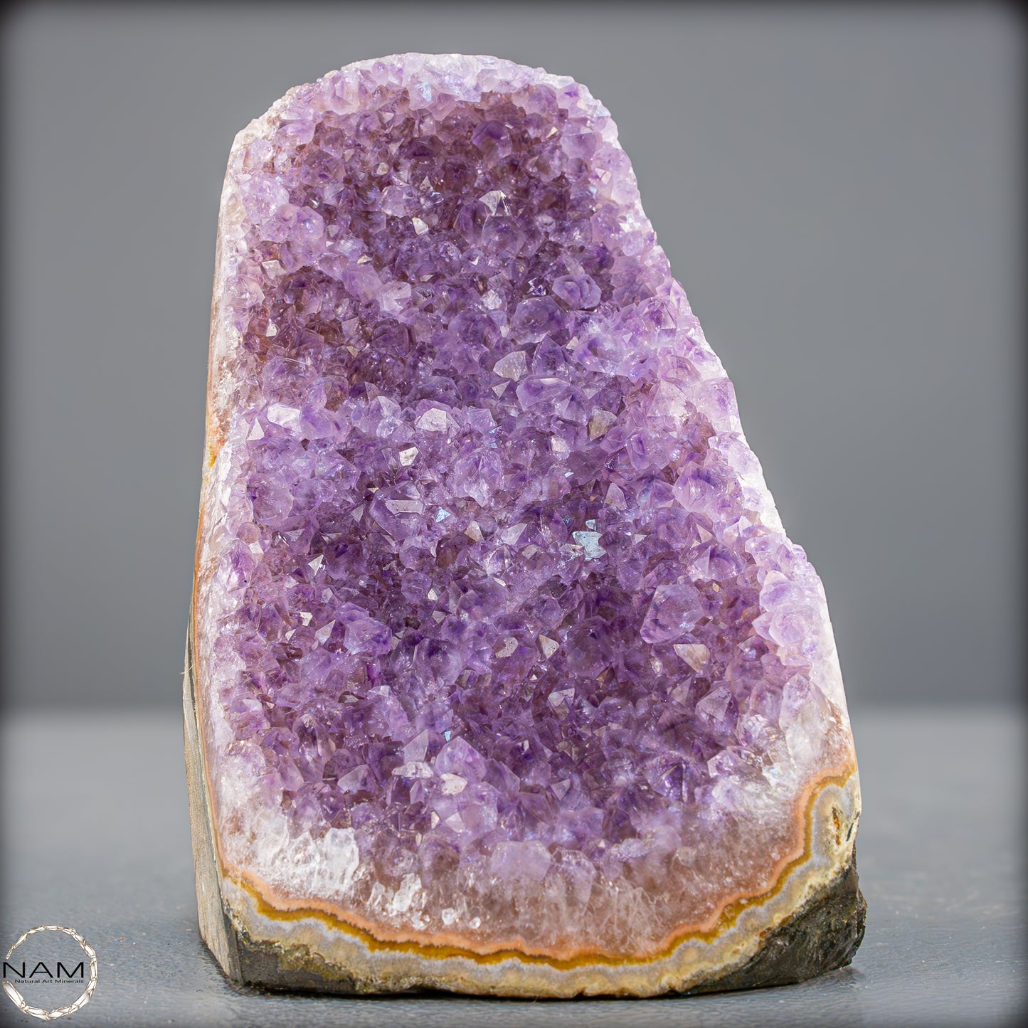 Natürliche Amethyst-Kristall Druse - 760,37g
